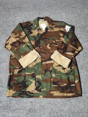 PCH The Label Army Peace Jacket, military-inspired jacket size small